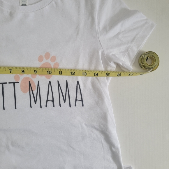 Graphic Dog Phrase T-shirt - Picture 2 of 4